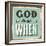 Vintage Design -  God Knows When-Real Callahan-Framed Photographic Print