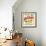 Vintage Design -  Hot Dogs-Real Callahan-Framed Photographic Print displayed on a wall