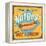 Vintage Design -  Hot Dogs-Real Callahan-Framed Stretched Canvas