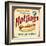 Vintage Design -  Hot Dogs-Real Callahan-Framed Art Print