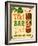 Vintage Design -  Tiki Bar-Real Callahan-Framed Art Print