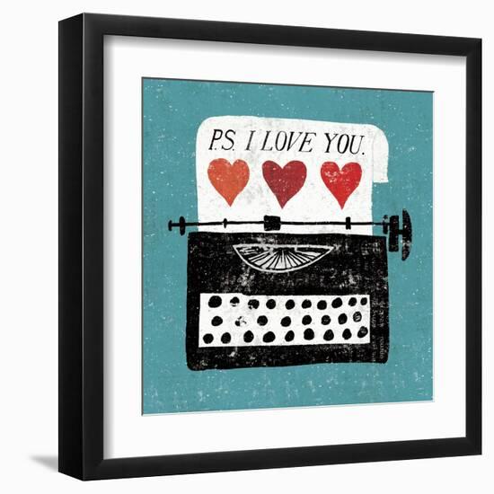 Vintage Desktop-null-Framed Art Print