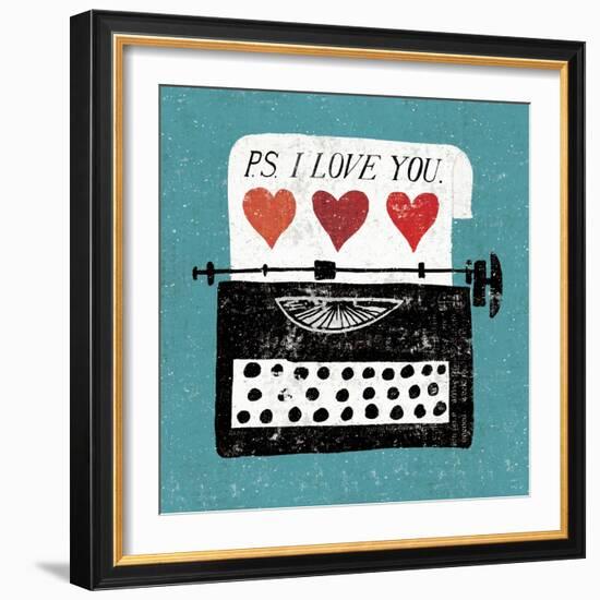 Vintage Desktop-null-Framed Premium Giclee Print