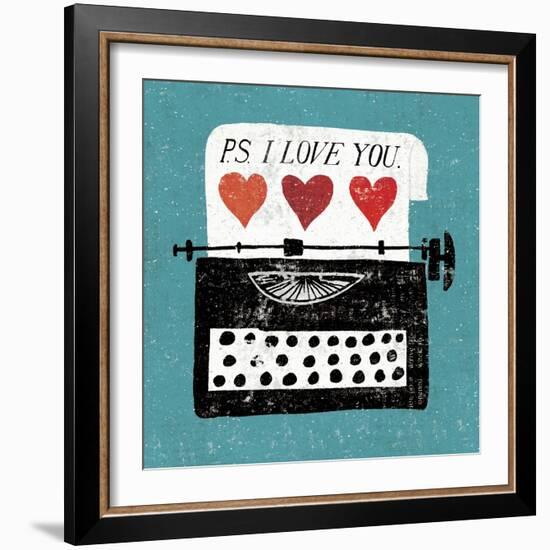 Vintage Desktop-null-Framed Art Print