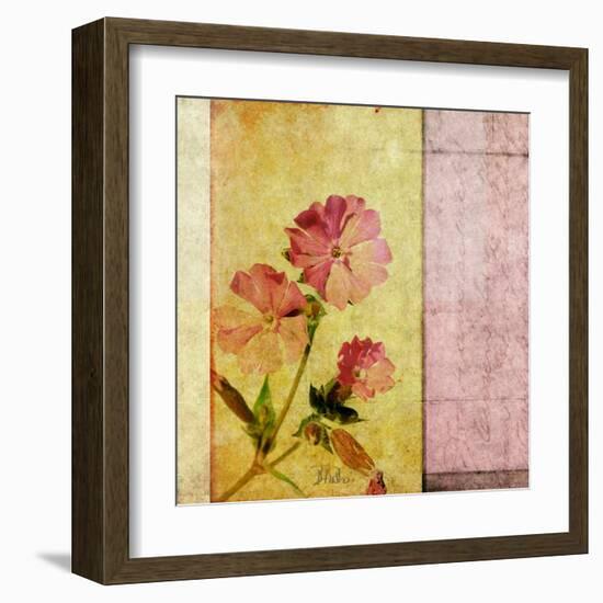 Vintage Diary Square II-Patricia Pinto-Framed Art Print