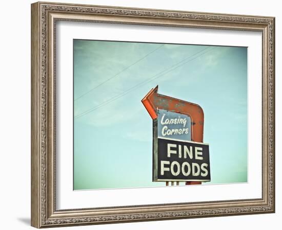 Vintage Diner II-Recapturist-Framed Photographic Print