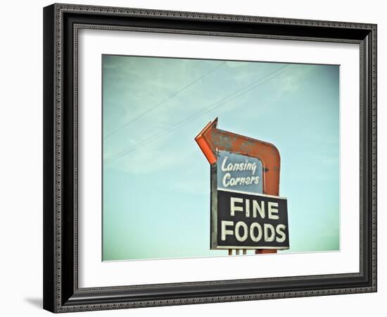 Vintage Diner II-Recapturist-Framed Photographic Print