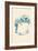 Vintage Dog Book Plate-Eugene Field-Framed Art Print