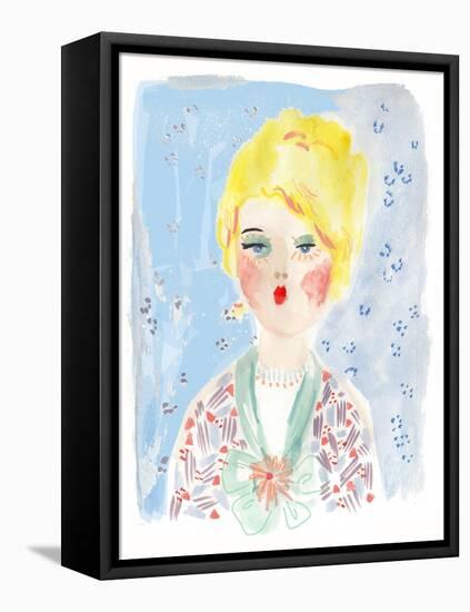 Vintage Doll 1, 2014-Jo Chambers-Framed Premier Image Canvas