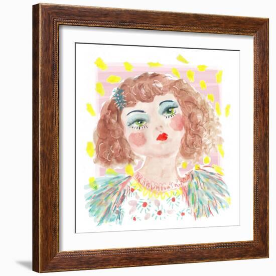 Vintage Doll 2, 2014-Jo Chambers-Framed Giclee Print