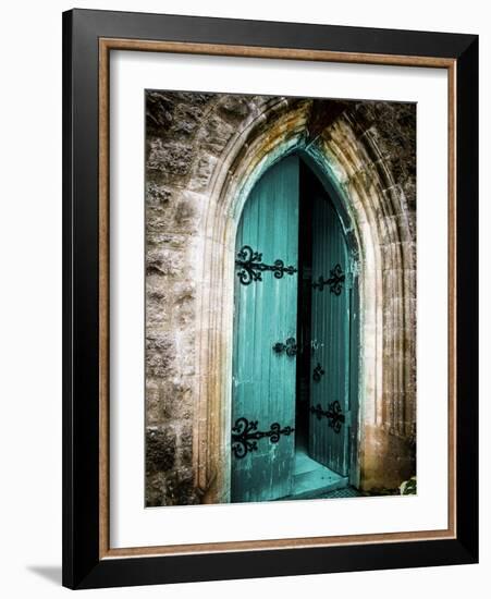 Vintage Door-Sheldon Lewis-Framed Photographic Print