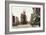 Vintage Downtown Kansas City-null-Framed Art Print