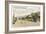 Vintage Downtown Palm Springs-null-Framed Premium Giclee Print