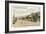 Vintage Downtown Palm Springs-null-Framed Premium Giclee Print