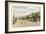 Vintage Downtown Palm Springs-null-Framed Art Print