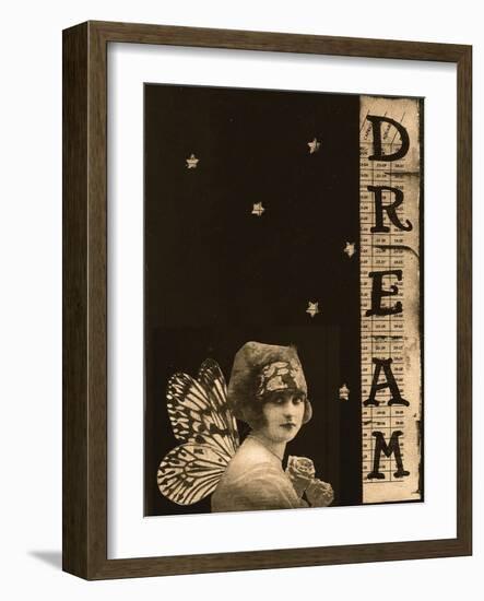 Vintage Dream-Ricki Mountain-Framed Art Print