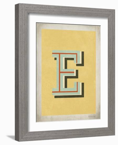 Vintage E-Kindred Sol Collective-Framed Art Print