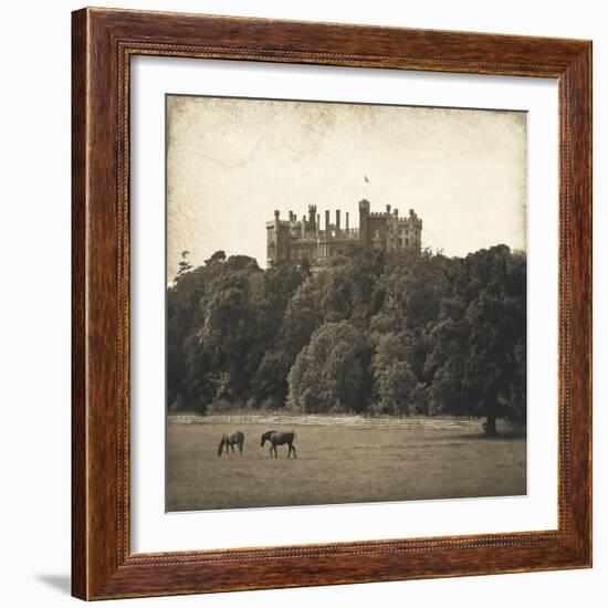 Vintage Equestrian - Belvoir-null-Framed Giclee Print