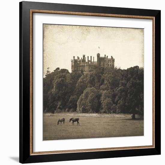 Vintage Equestrian - Belvoir-null-Framed Giclee Print