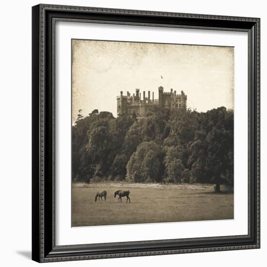 Vintage Equestrian - Belvoir-null-Framed Giclee Print