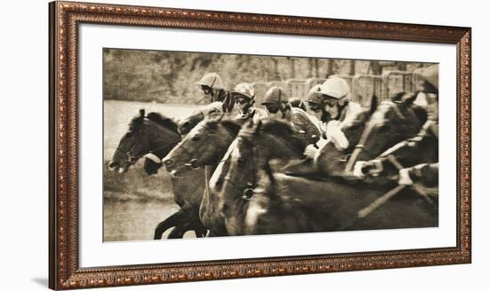 Vintage Equestrian - Post-Pete Kelly-Framed Art Print