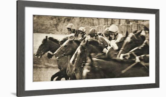 Vintage Equestrian - Post-Pete Kelly-Framed Art Print