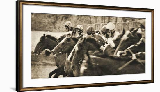 Vintage Equestrian - Post-Pete Kelly-Framed Art Print