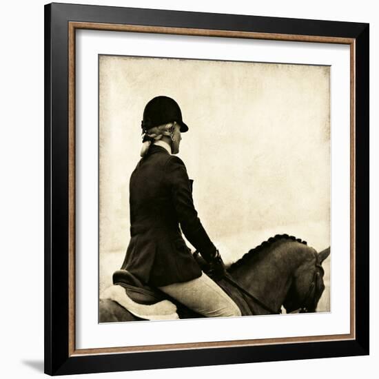 Vintage Equestrian - Ride-null-Framed Giclee Print