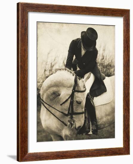 Vintage Equestrian - Transition-null-Framed Giclee Print