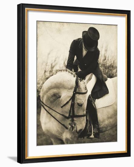 Vintage Equestrian - Transition-null-Framed Giclee Print