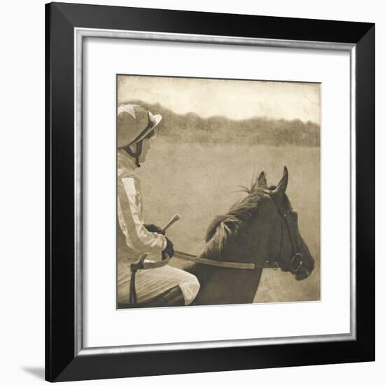 Vintage Equestrian - Wait-null-Framed Giclee Print