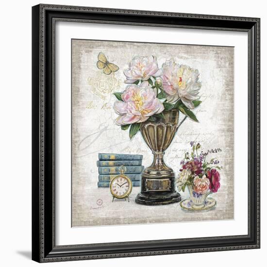 Vintage Estate Florals 2-Chad Barrett-Framed Art Print