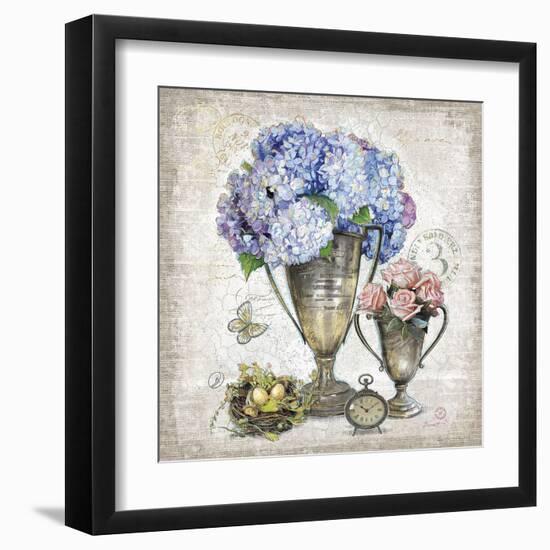 Vintage Estate Florals 3-Chad Barrett-Framed Art Print