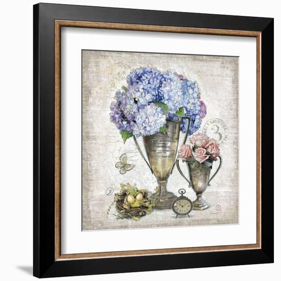 Vintage Estate Florals 3-Chad Barrett-Framed Art Print