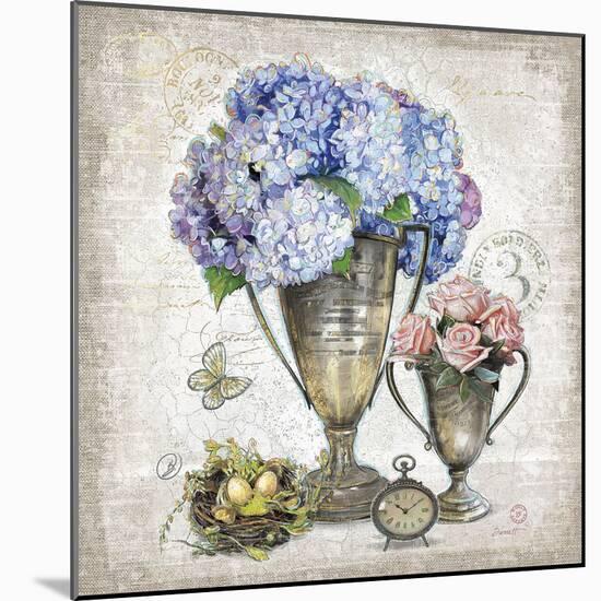 Vintage Estate Florals 3-Chad Barrett-Mounted Art Print