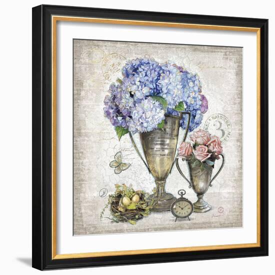 Vintage Estate Florals 3-Chad Barrett-Framed Art Print