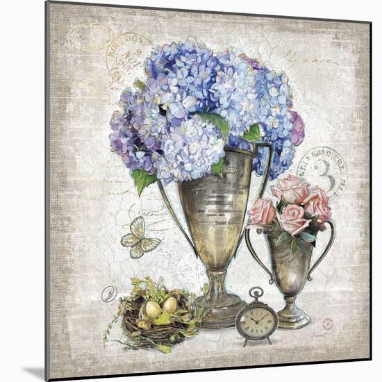 Vintage Estate Florals 3-Chad Barrett-Mounted Art Print