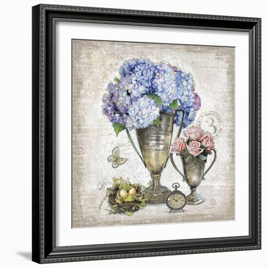 Vintage Estate Florals 3-Chad Barrett-Framed Art Print