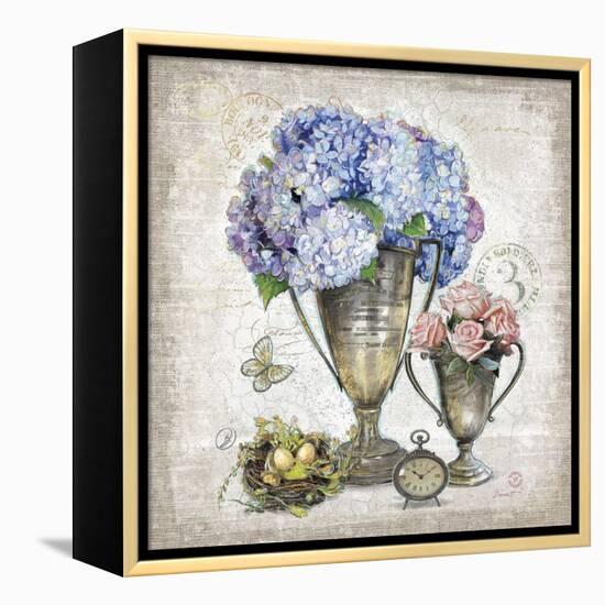 Vintage Estate Florals 3-Chad Barrett-Framed Stretched Canvas