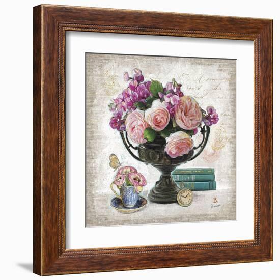 Vintage Estate Florals 4-Chad Barrett-Framed Art Print