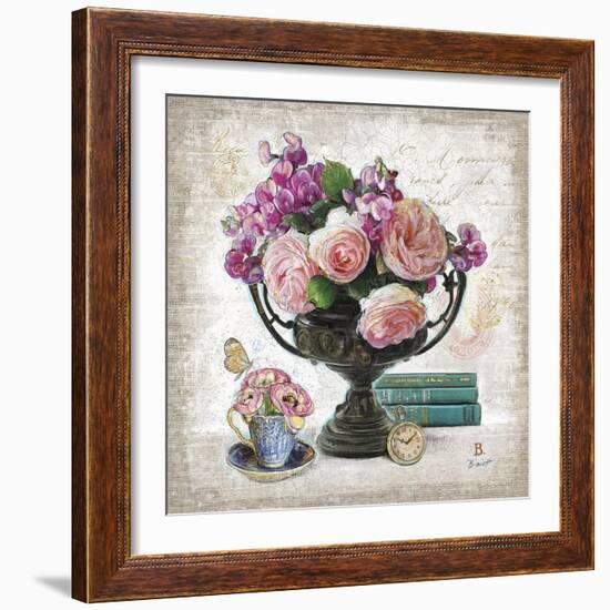 Vintage Estate Florals 4-Chad Barrett-Framed Art Print