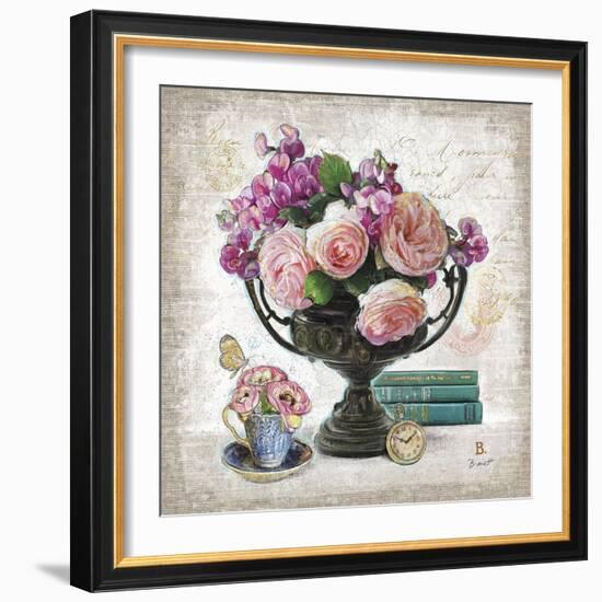 Vintage Estate Florals 4-Chad Barrett-Framed Art Print