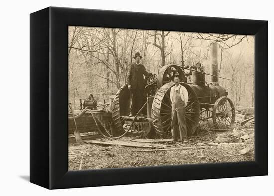 Vintage Farm Equipment-null-Framed Stretched Canvas