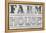 Vintage Farmhouse Sign I-June Vess-Framed Stretched Canvas