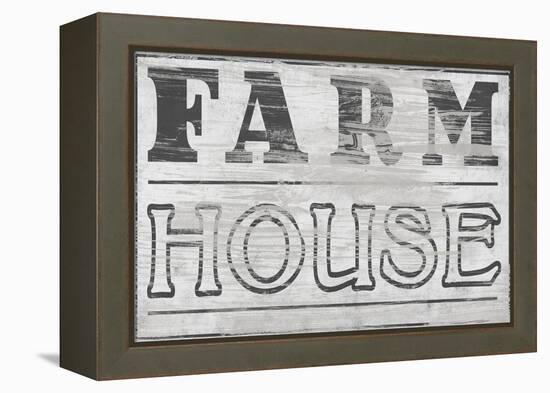 Vintage Farmhouse Sign I-June Vess-Framed Stretched Canvas