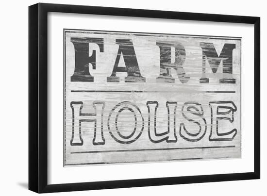 Vintage Farmhouse Sign I-June Vess-Framed Premium Giclee Print