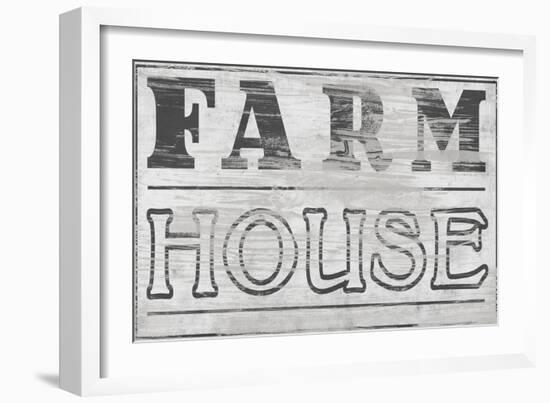 Vintage Farmhouse Sign I-June Vess-Framed Premium Giclee Print