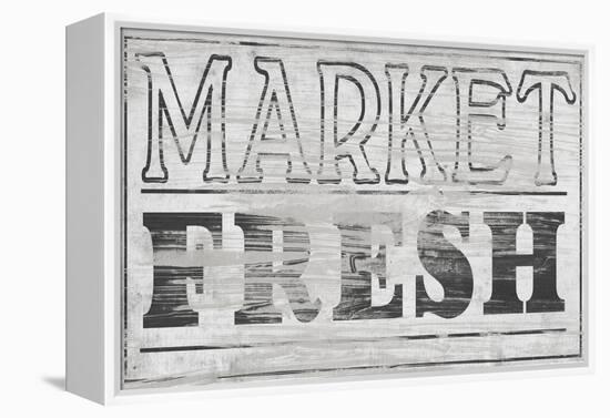Vintage Farmhouse Sign III-June Vess-Framed Stretched Canvas