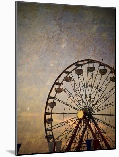 Vintage Ferris Wheel at the Ohio State Fair-pdb1-Mounted Photographic Print