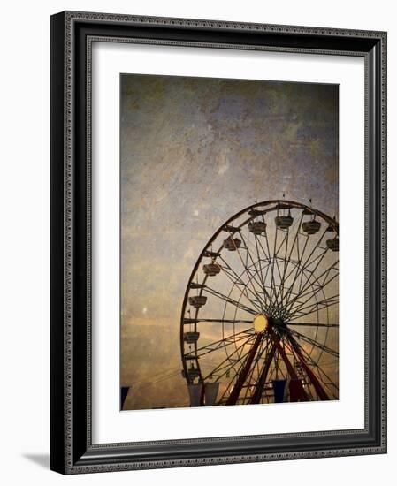 Vintage Ferris Wheel at the Ohio State Fair-pdb1-Framed Photographic Print